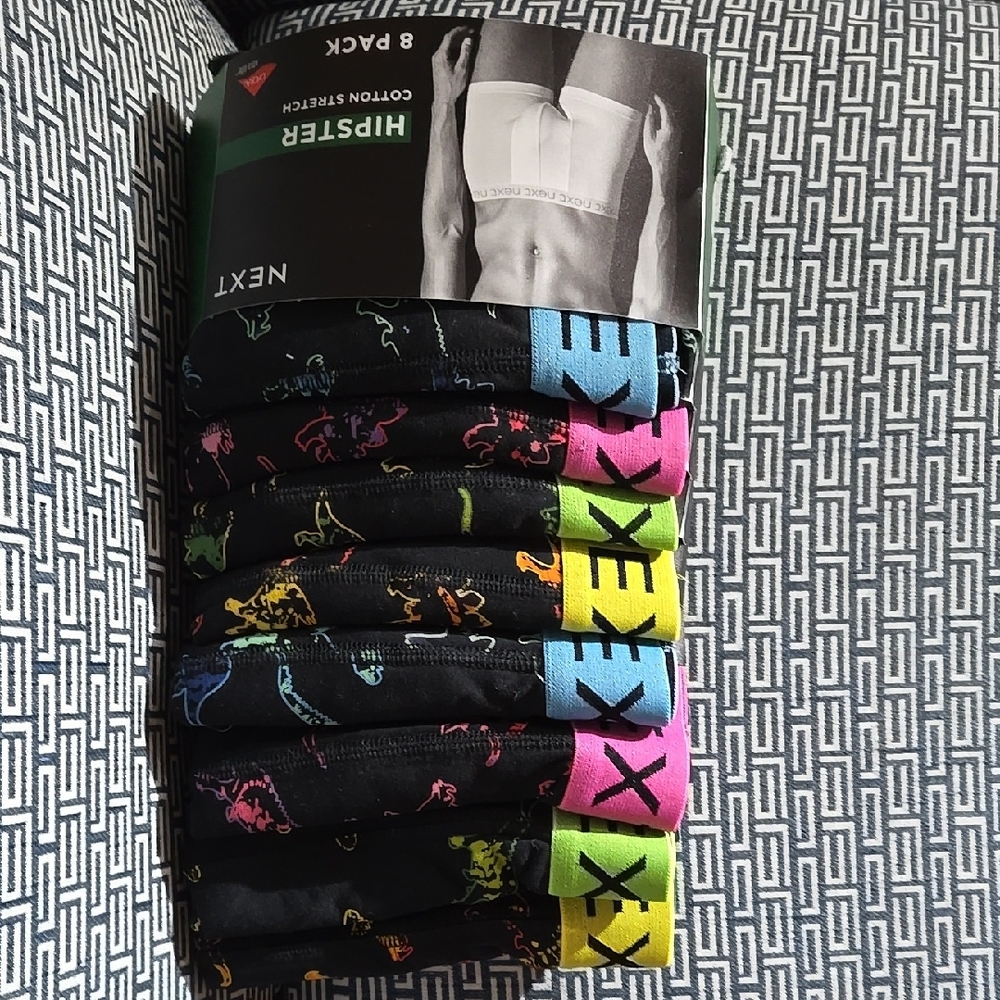 Next Black and Blue Boxer Briefs Vibrant Design